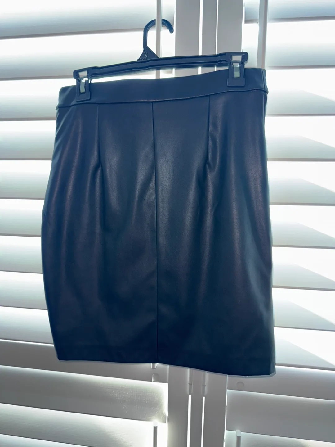 Faux Leather Mini Skirt image indicator(2)