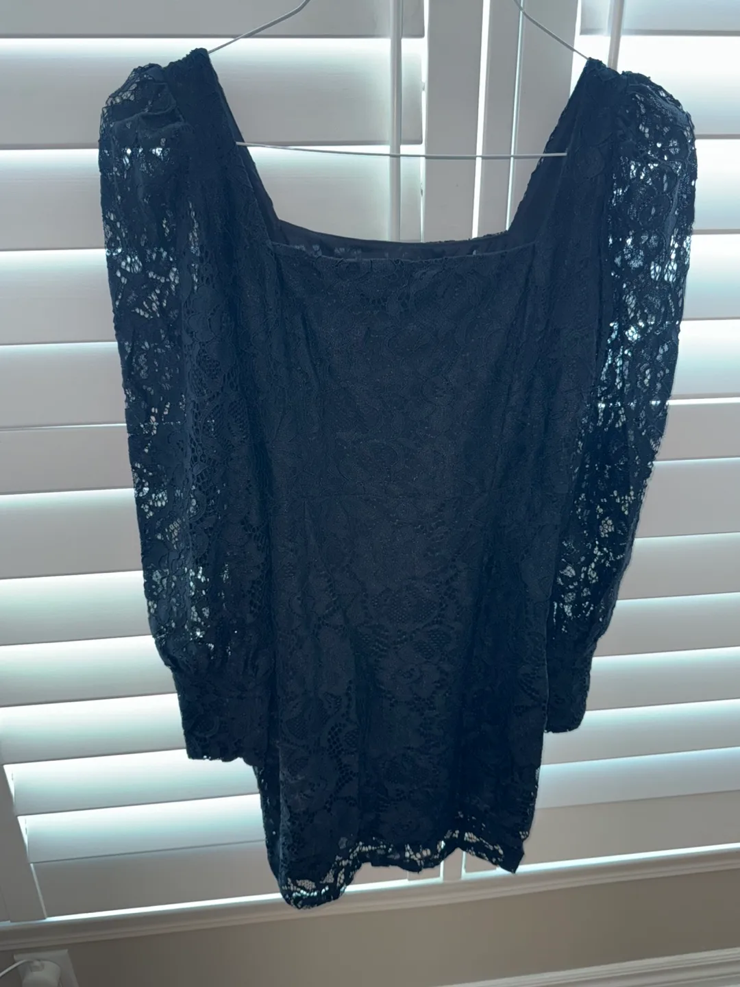 Black Lace Mini Dress thumbnail