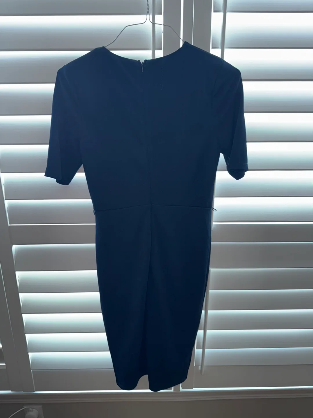 Navy Blue Wrap Dress image indicator(2)