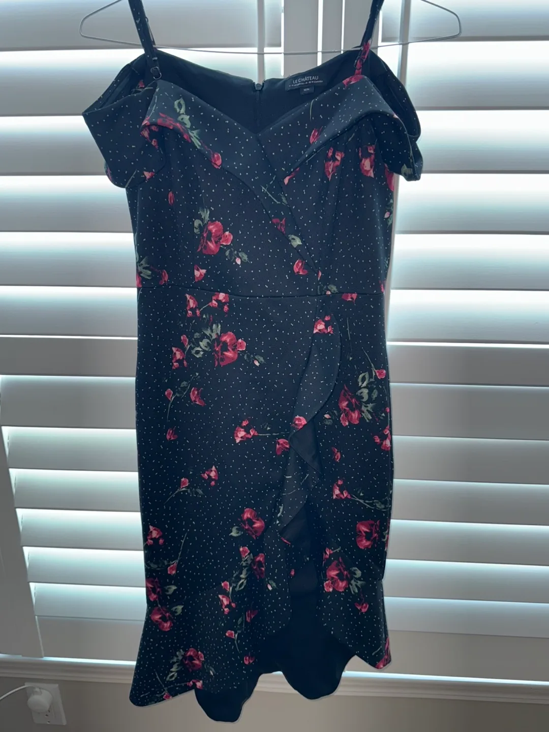 Le Chateau Floral Midi Dress thumbnail