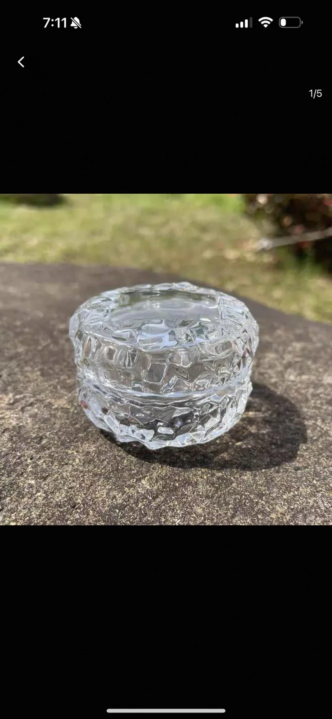 Clear Glass Jar with Lid image indicator(4)