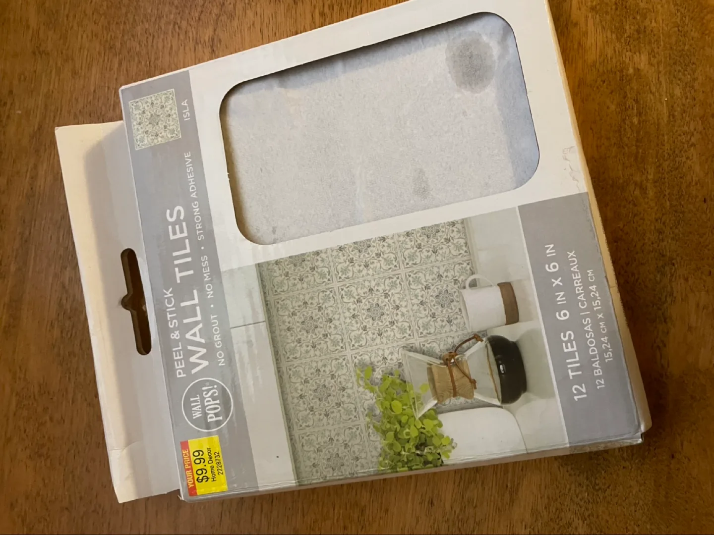 Peel and Stick Wall Tiles - 12 Tiles, 6x6 inch image indicator(2)