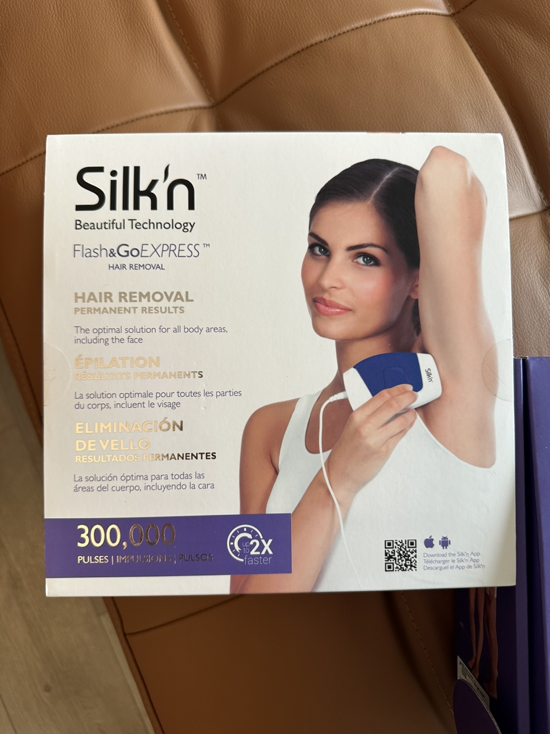 Silk'n Flash&Go Laser Express Hair Removal Device