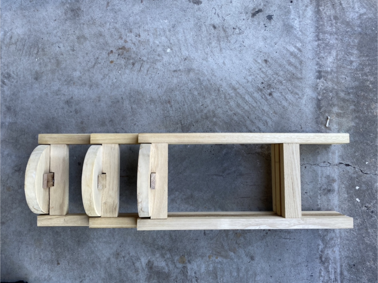 Three-Tier Wooden Plant Stand