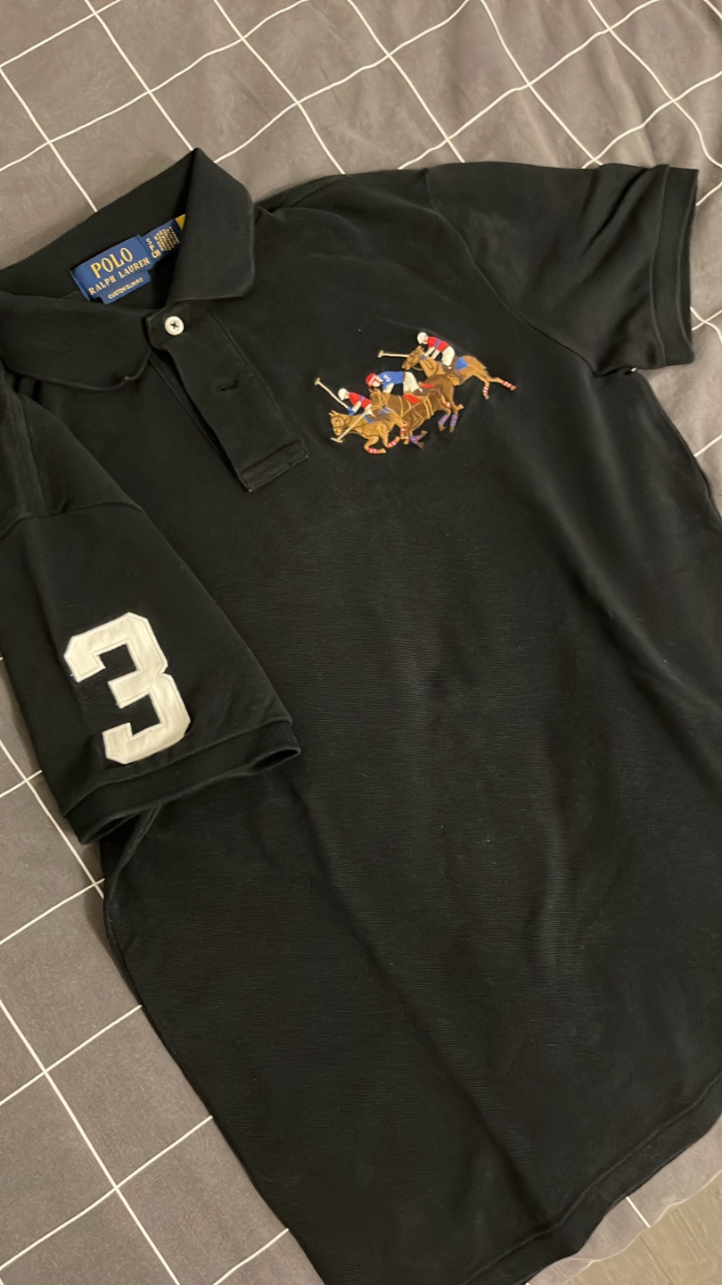 Polo Ralph Lauren Black Polo Shirt