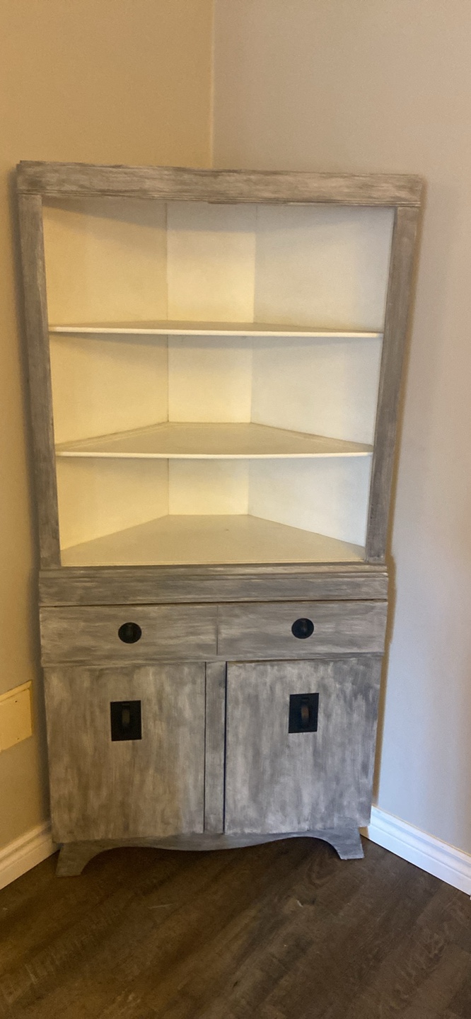 Vintage Corner Hutch/Cabinet - photo 2