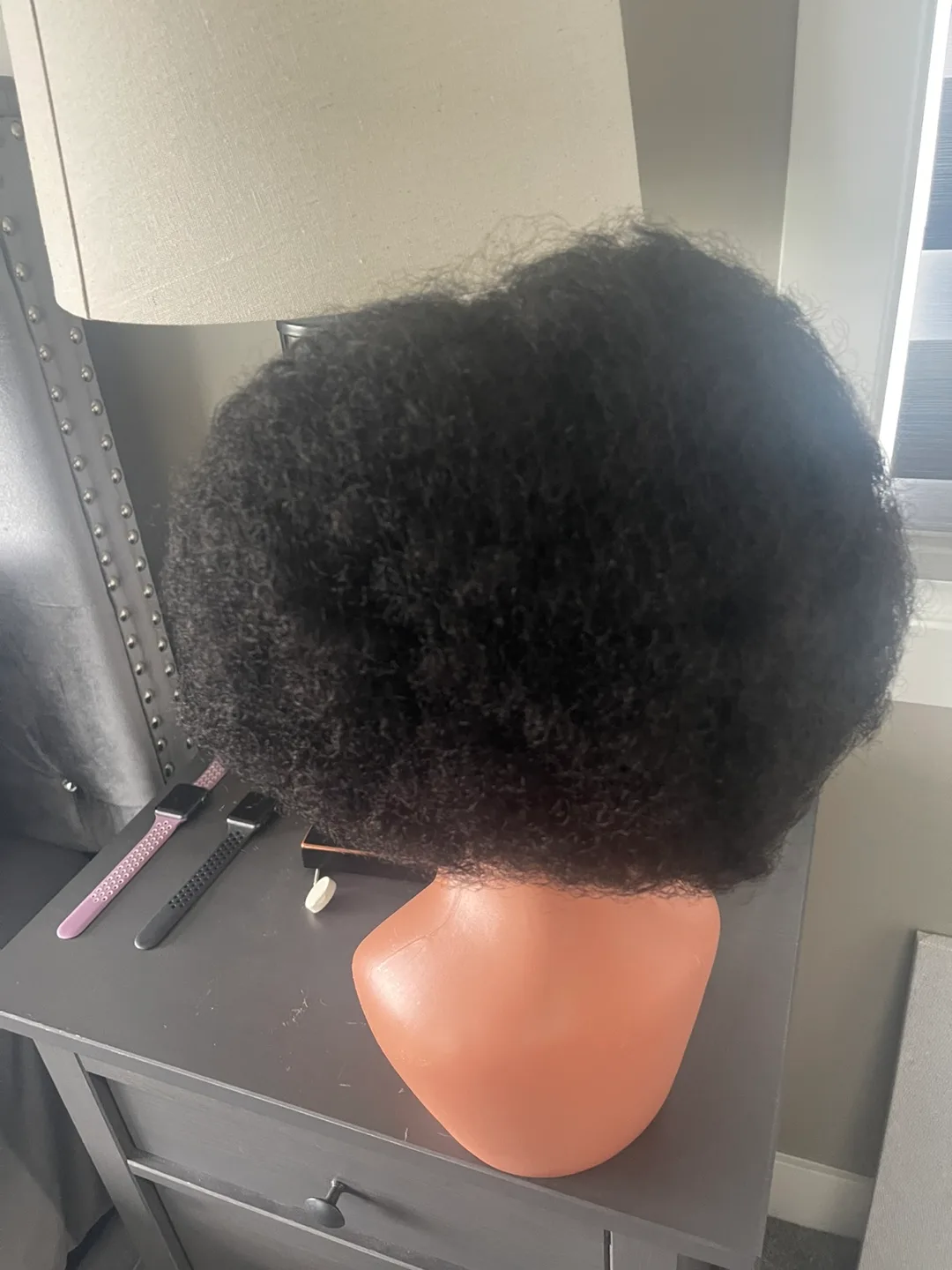 Afro Kinky Curly Wig with Braids image indicator(2)