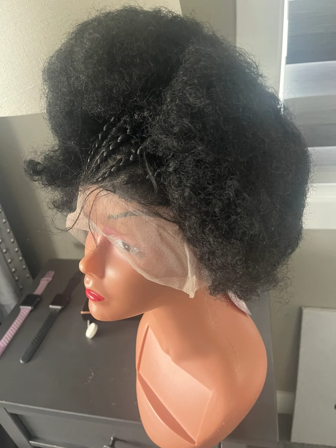 Afro Kinky Curly Wig image indicator(2)