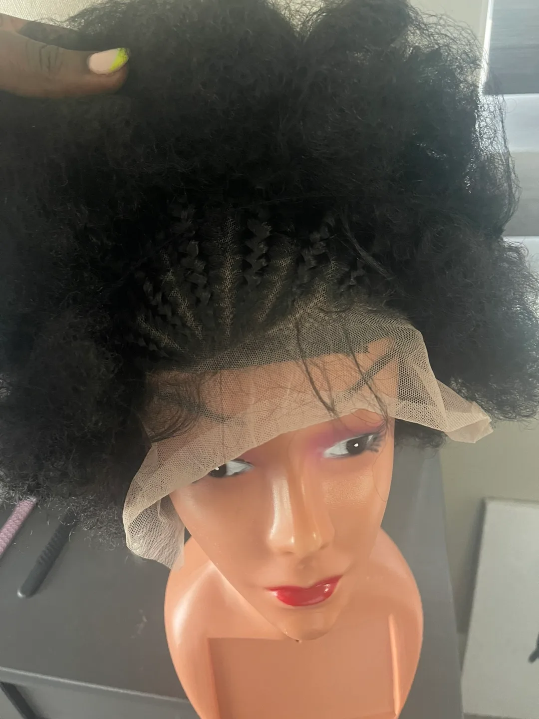 Afro Kinky Curly Wig image indicator(4)