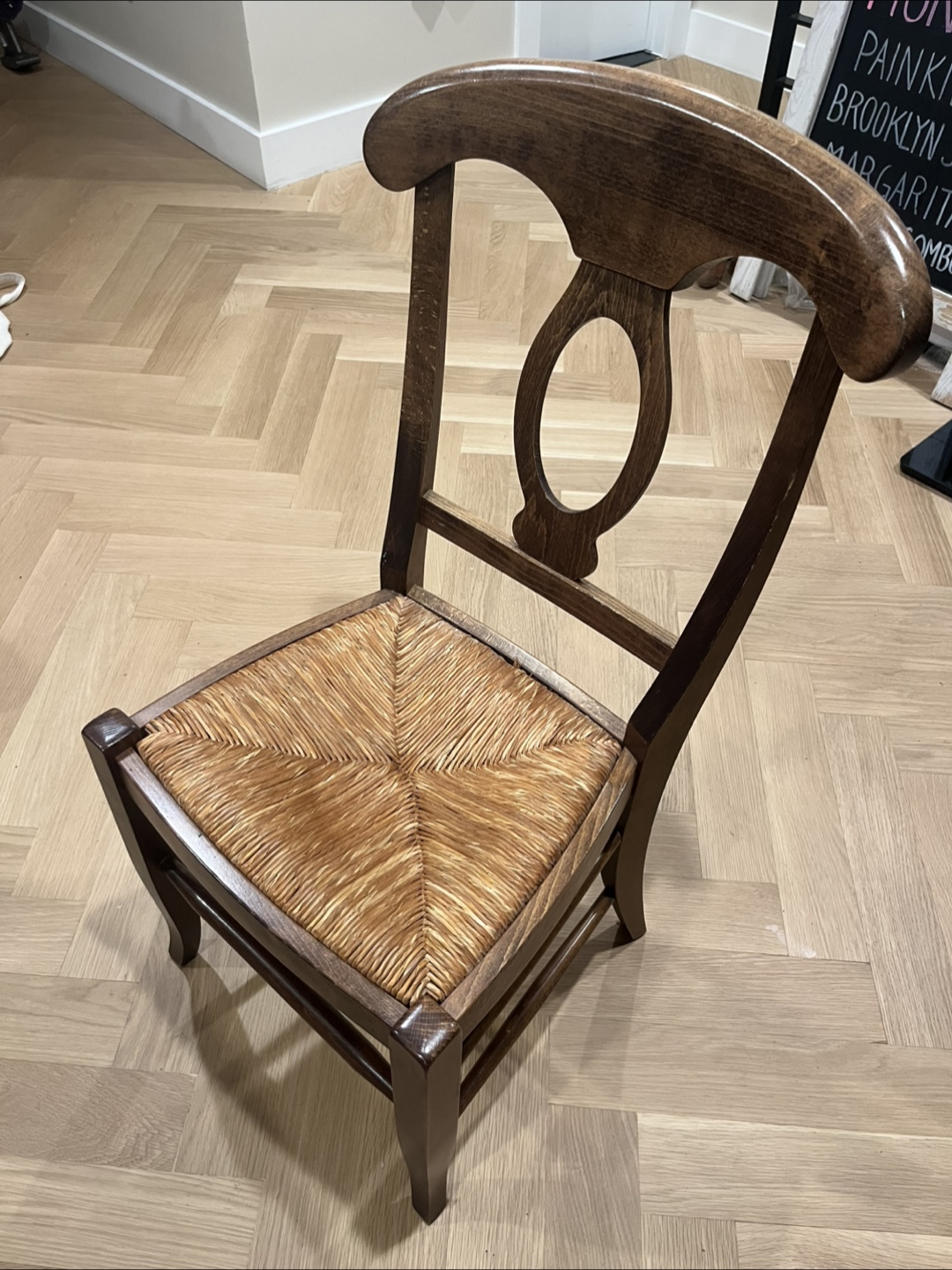 Rustic Wooden Chair (4 available)
