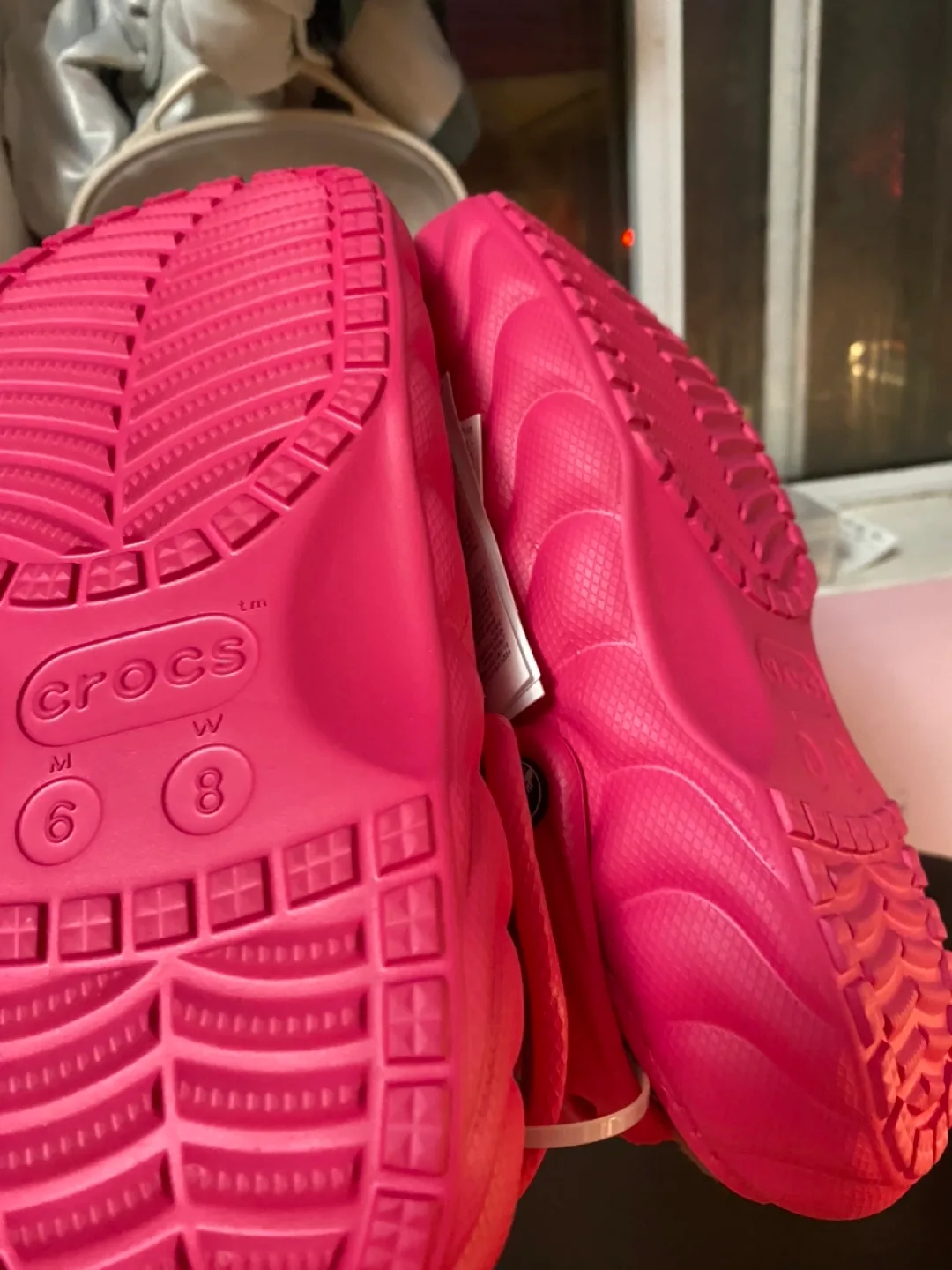 Crocs Classic Lined Clog - Pink - Women's Size 8 image indicator(6)