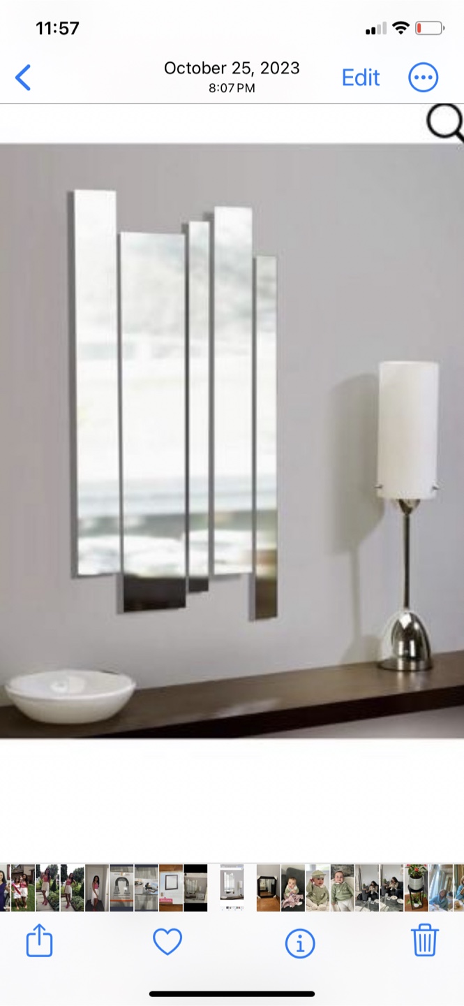 Umbra Strip Mirror Set of 7 - photo 2