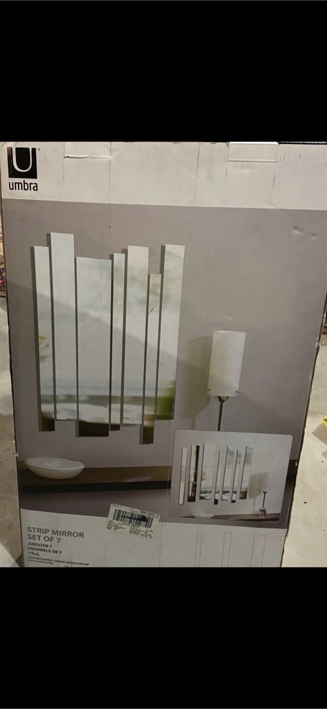 Umbra Strip Mirror Set of 7
