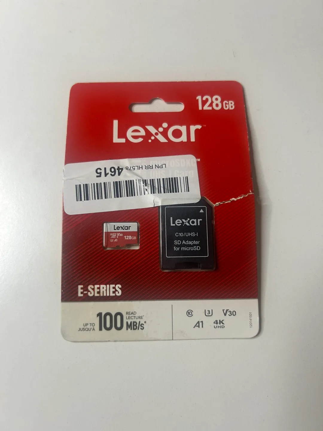 Lexar 128GB microSDXC Card with Adapter thumbnail