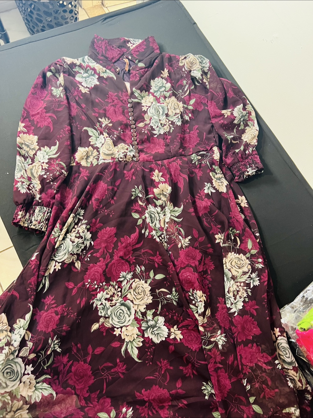 Floral Print Midi Dress - photo 2