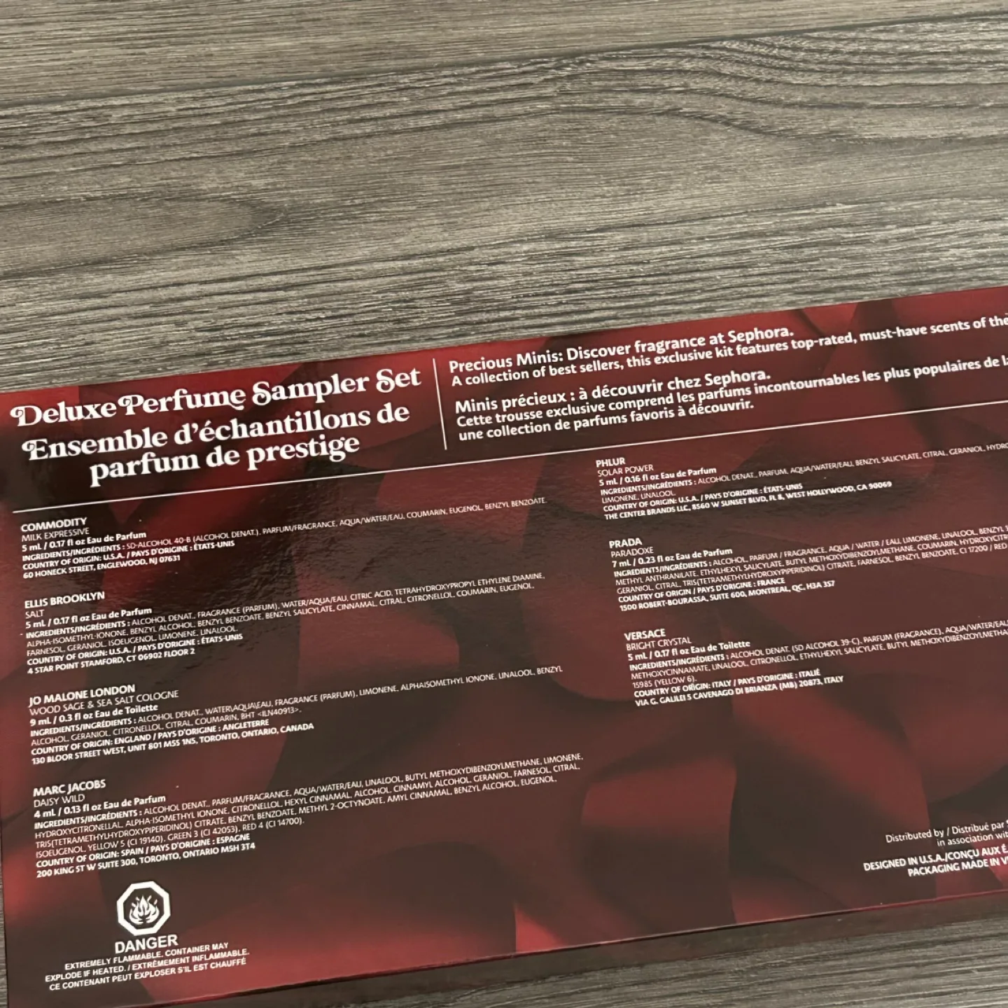 (New) Sephora Deluxe Perfume Set (retail $55) image indicator(2)