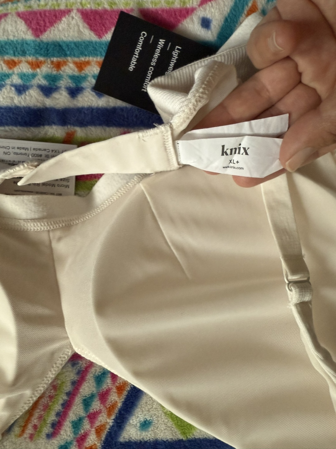 Knix Your Micro Modal Rib Bralette - Size XL+ - photo 5