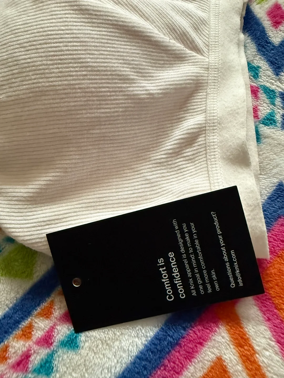 Knix Your Micro Modal Rib Bralette - Size XL+ image indicator(7)