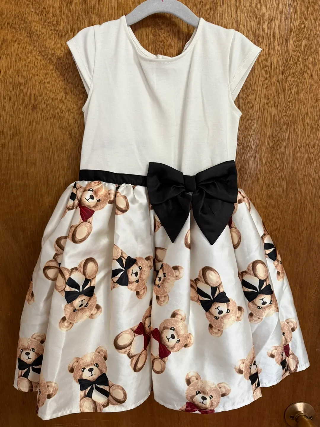 Adorable Girls' Teddy Bear Dress
