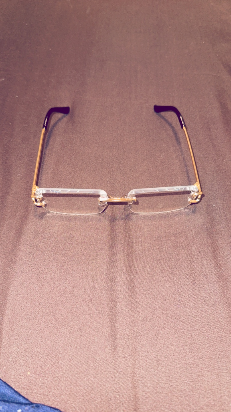 Clear Frame Gold Accent Glasses Cartier reps - photo 3