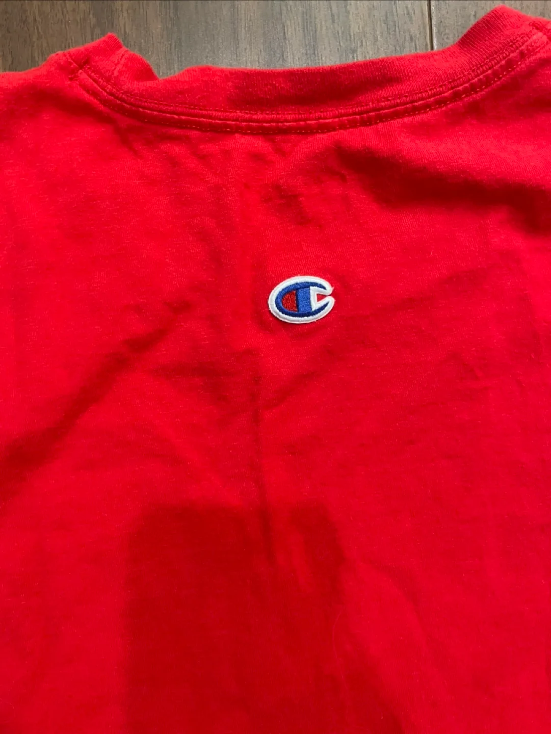 Champion Men's Red Muscle Tank Top - Size XL image indicator(3)