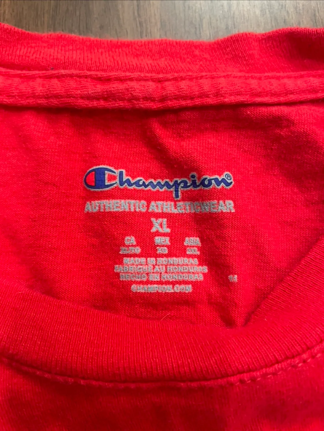 Champion Men's Red Muscle Tank Top - Size XL image indicator(4)