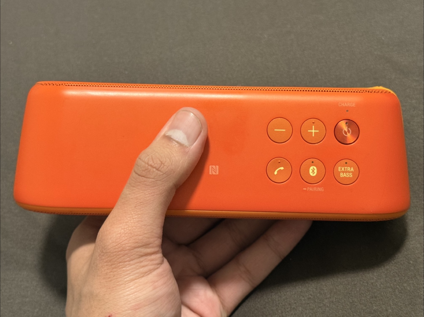 Sony SRS-XB12 Portable Bluetooth Speaker - Orange - photo 4