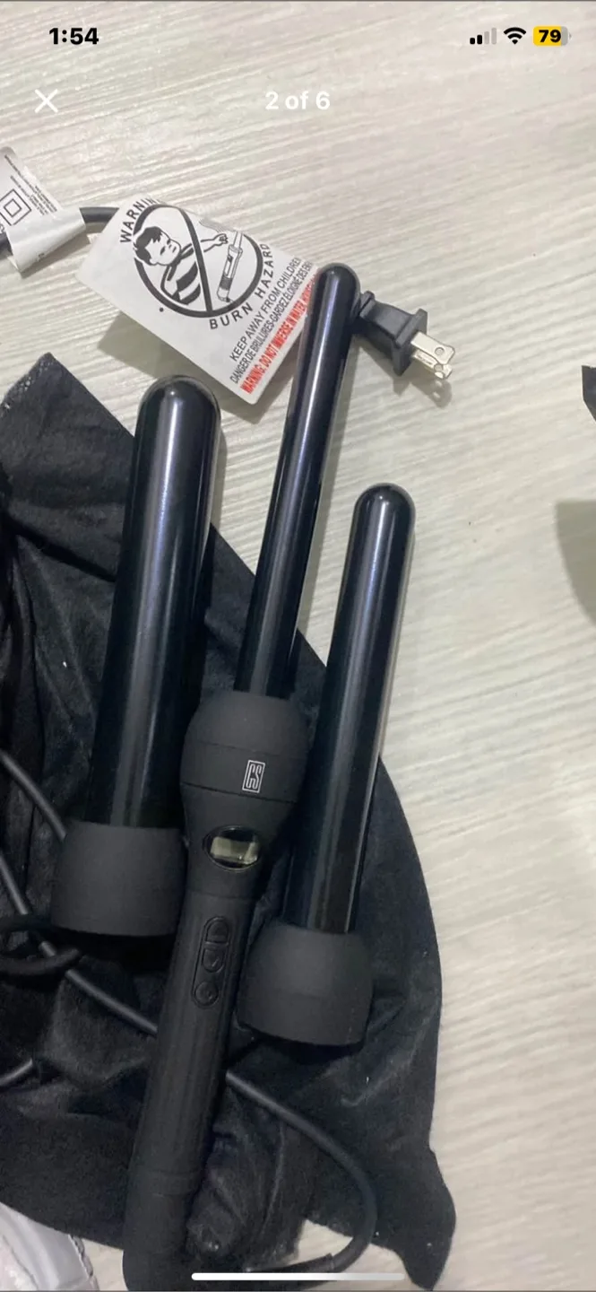 OCURL Trio 3-in-1 Interchangeable Curling Wand image indicator(5)