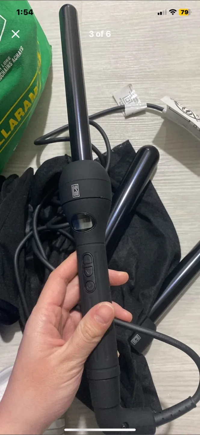 OCURL Trio 3-in-1 Interchangeable Curling Wand image indicator(4)