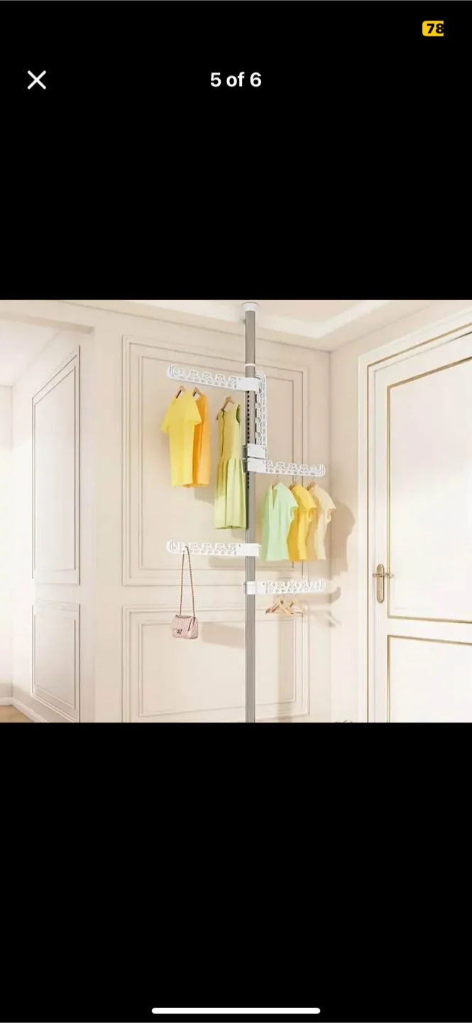Adjustable Clothes Drying Rack image indicator(4)