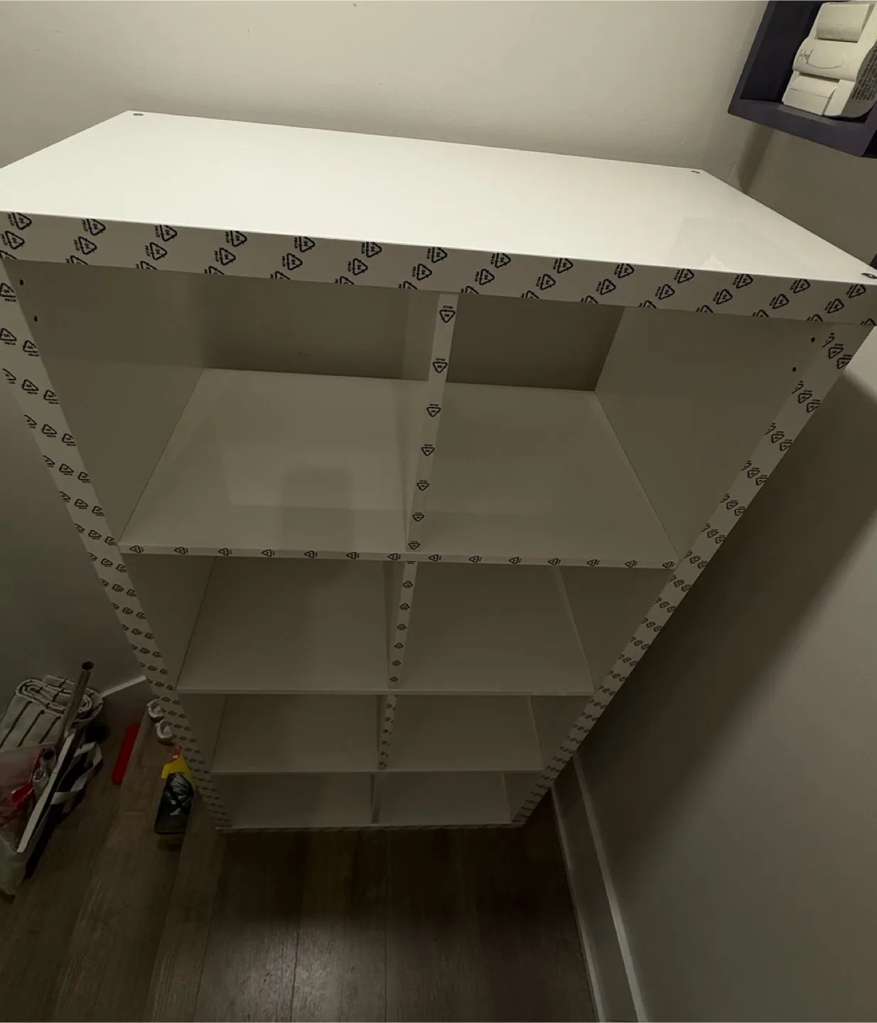 White IKEA Kallax Shelving Unit image indicator(2)