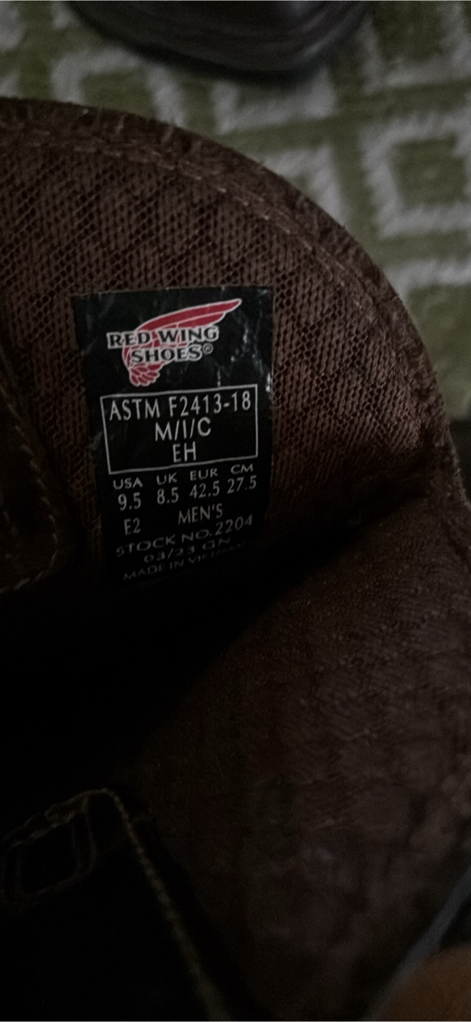 Men's Red Wing Shoes Size 9.5 - photo 5