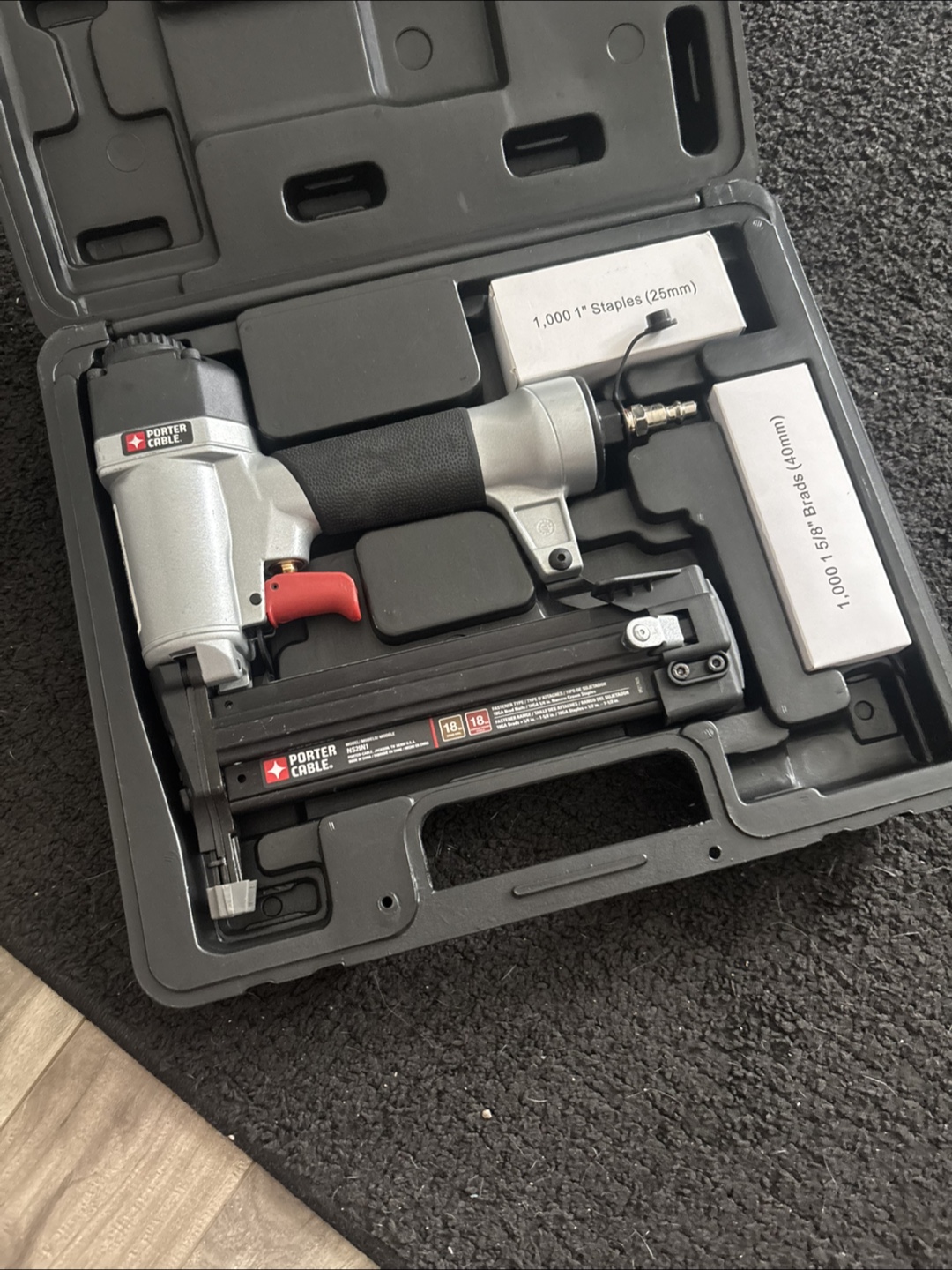 Porter Cable 18-Gauge Brad Nailer Kit