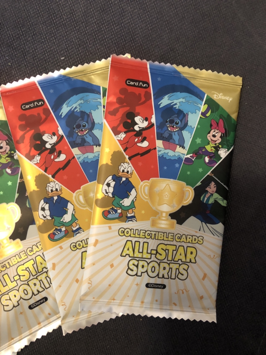 Disney All-Star Sports Collectible Card Packs (4 Packs) - photo 2