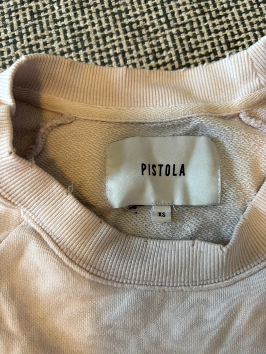 Pistola Women's XS Light Pink Crewneck Sweatshirt image indicator(2)