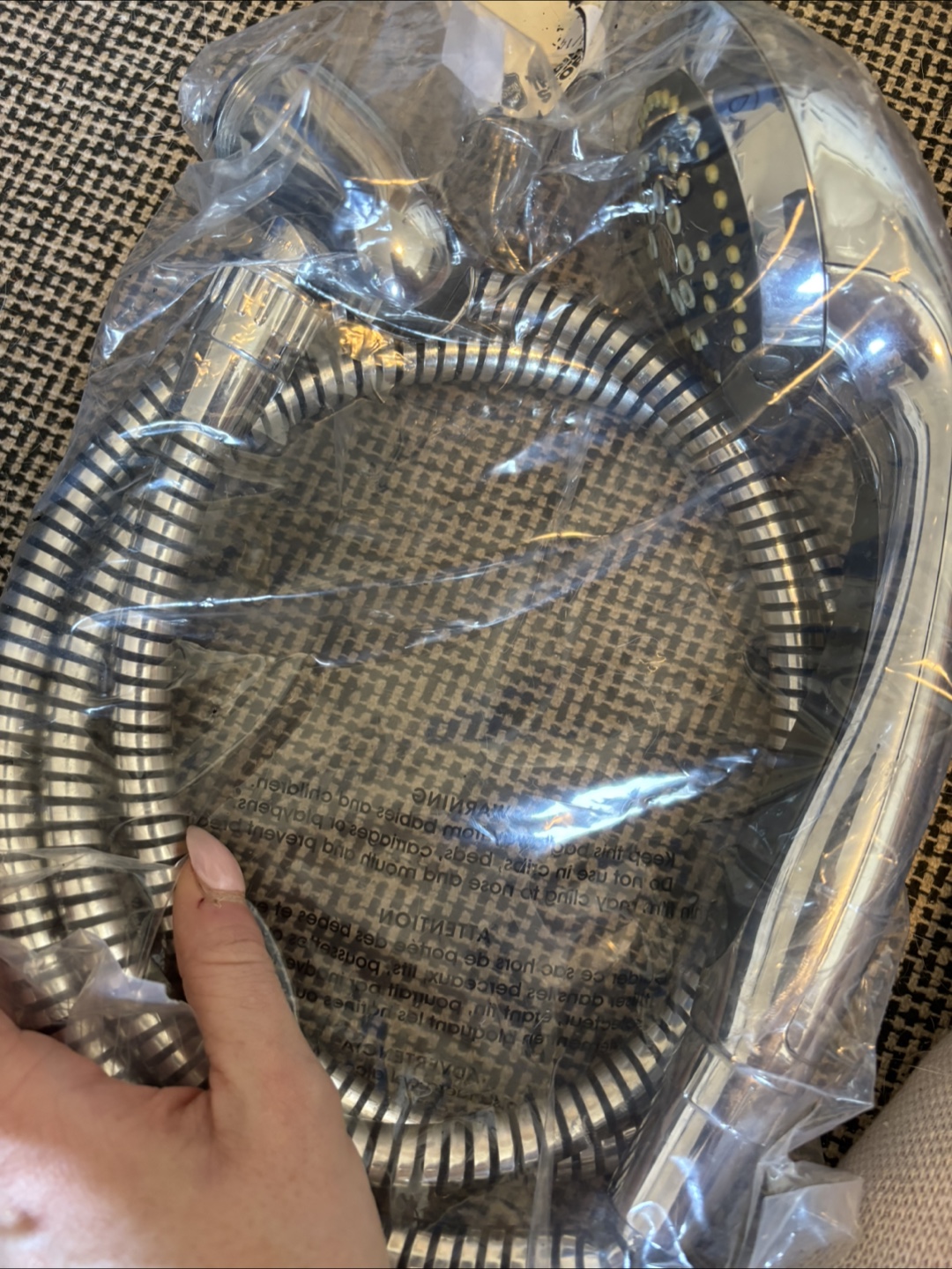New Shower Head and Hose Set - photo 2