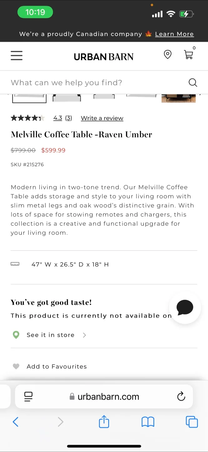 Modern Black/brown  Coffee Table with Storage image indicator(8)