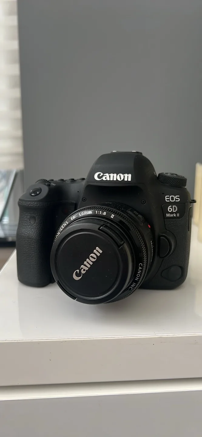 Canon EOS 6D Mark II DSLR Camera with 50mm Lens