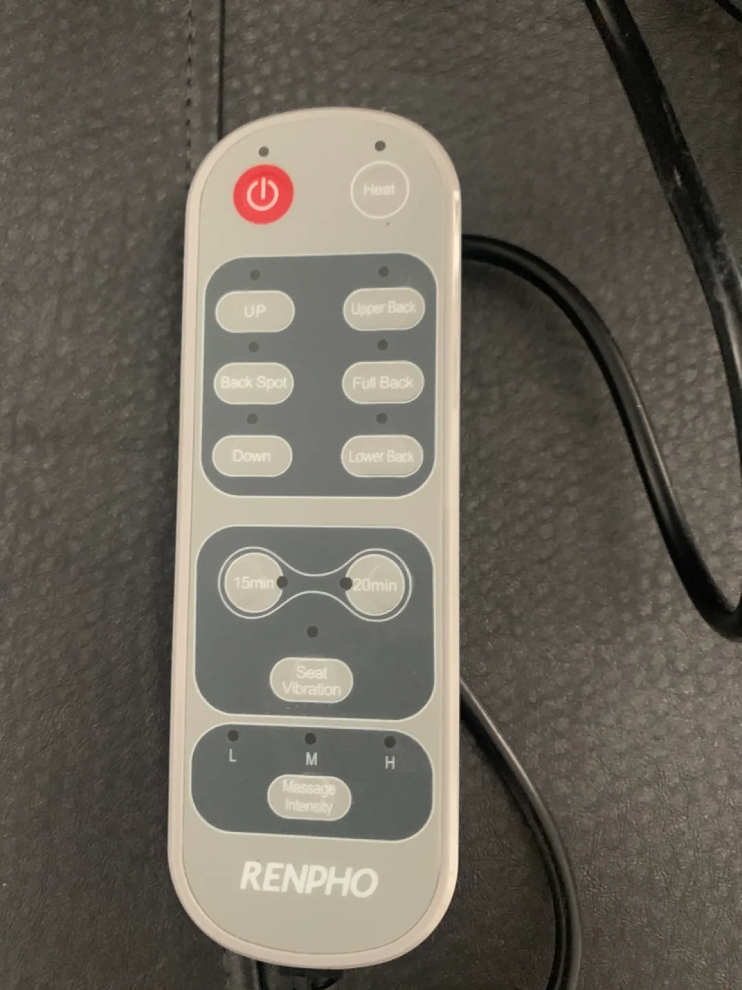 Renpho Shiatsu Back Massager with Heat image indicator(3)