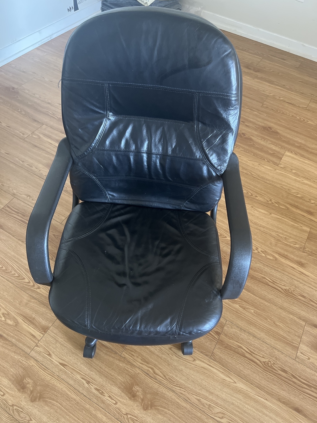 Black Leather Office Chair
