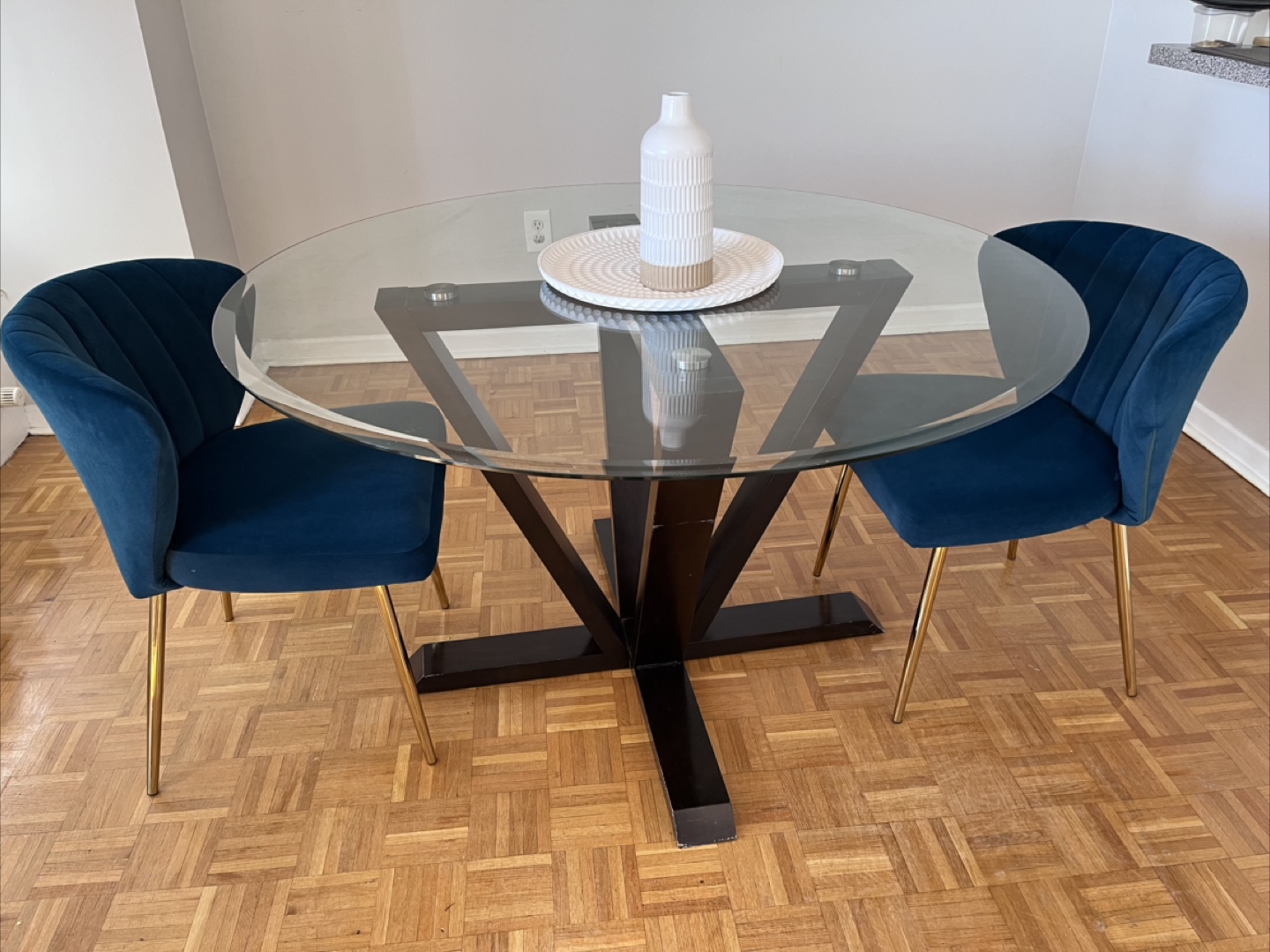 Glass Top Dining Table - photo 3