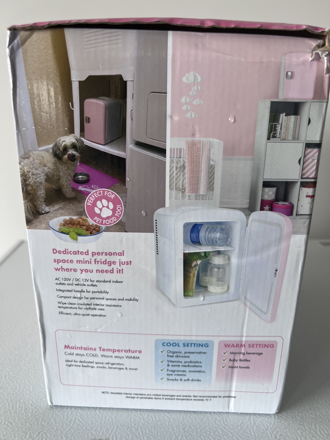 Personal Chiller Mini Fridge - Pink - photo 4