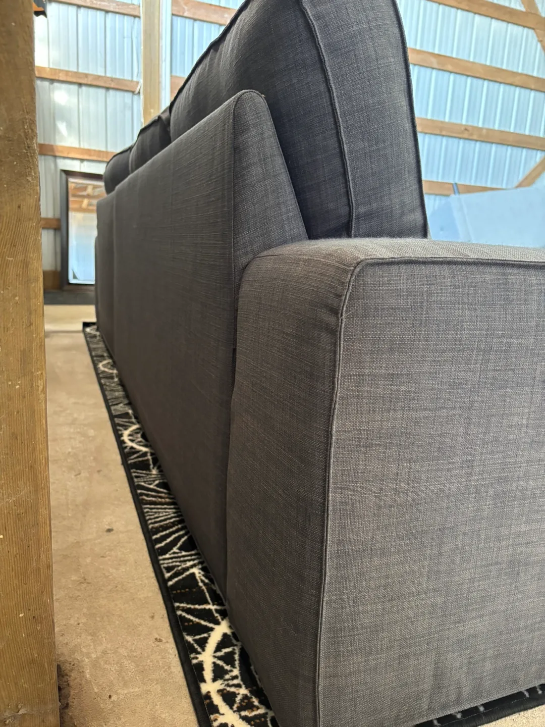 *Delivery Available* IKEA Kivik Sectional Sofa in Grey 🛋️ image indicator(6)