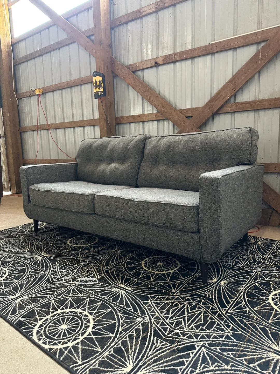 *Delivery Available* Ashley Furniture The Brixler Sofa in Grey image indicator(2)