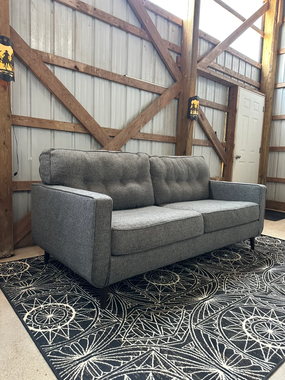 *Delivery Available* Ashley Furniture The Brixler Sofa in Grey image indicator(3)