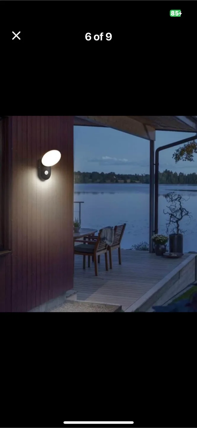 New - Outdoor Motion Sensor Wall Light - IP65 Waterproof image indicator(5)