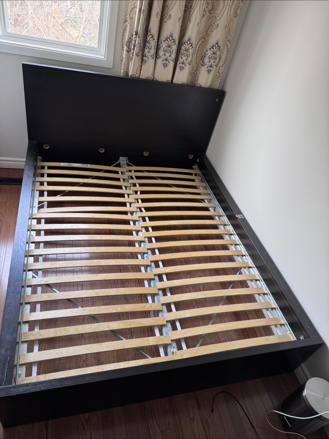 IKEA Queen Bed Frame with Slatted Base