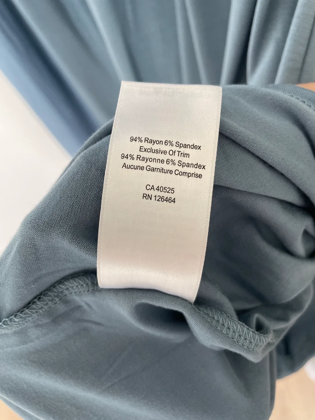 Love Life Essentials Dusty Blue Wide Leg Jumpsuit - Size L/G image indicator(7)