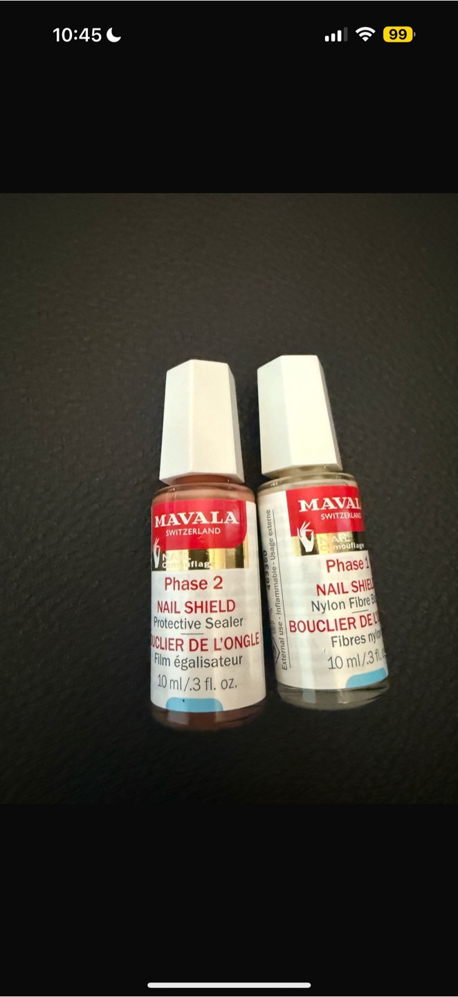 Mavala Nail Shield Phases 1 & 2