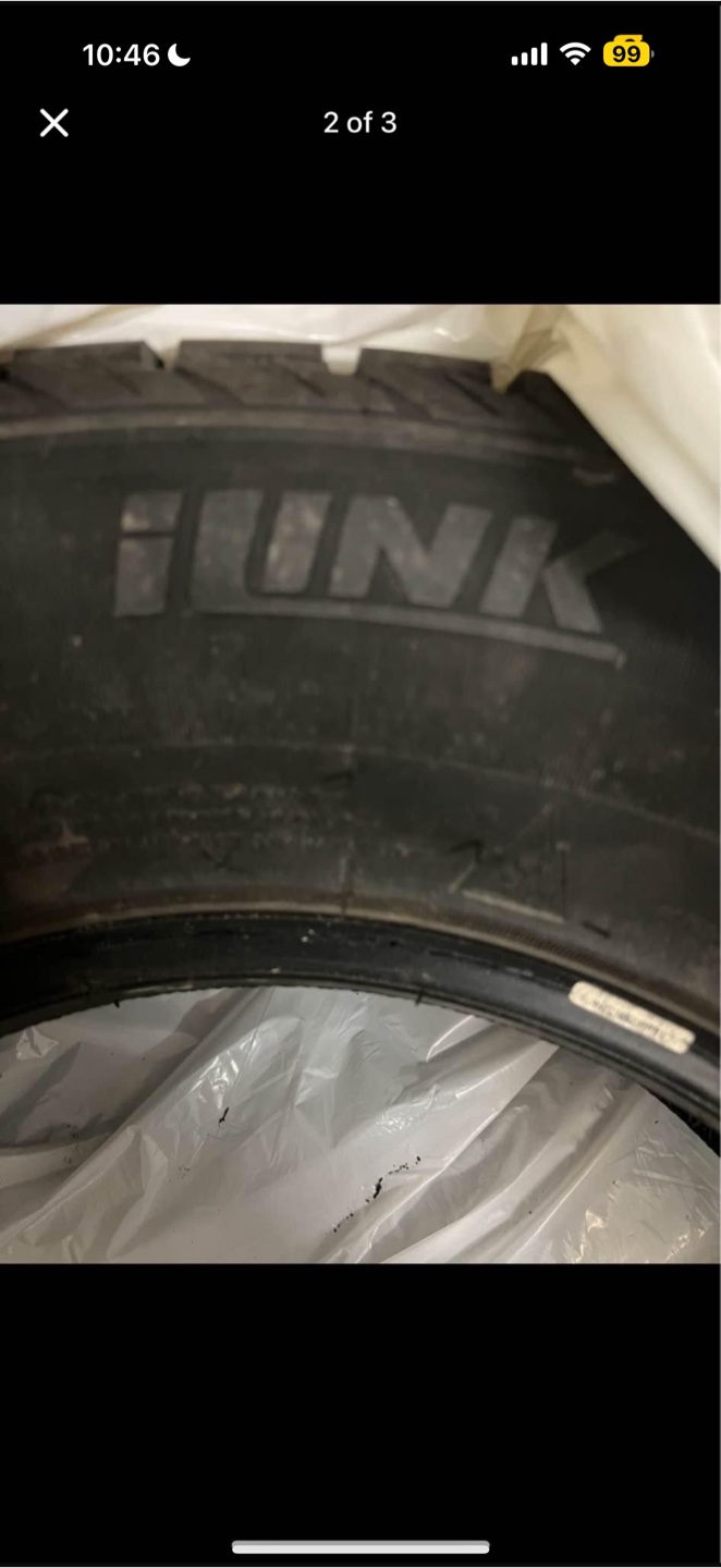 Four winter  215/70R16 100T Tires - photo 3